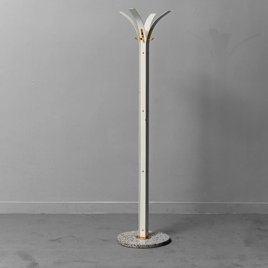 Vintage 4-Armed Metal Coat Rack, 1970s 11 Vintage 4-Armed Metal Coat Rack, 1970s - Image 9