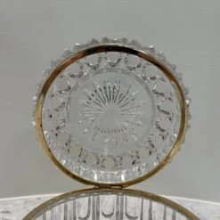 Vintage 5” Crystal Lidded Trinket Jewelry Box 13 Vintage 5” Crystal Lidded Trinket Jewelry Box -CHAIRISH Shop vintage 5 crystal lidded trinket jewelry box 7254