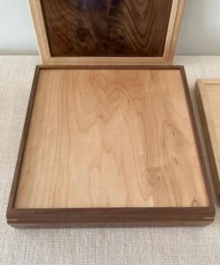 Vintage Artisan Hand Made Inlay Exotic Wood Dresser Or Jewelry Box -CHAIRISH Shop vintage artisan hand made inlay exotic wood dresser or jewelry box 7727