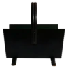 Vintage Black Magazine Rack In The Style Of Jacques Adnet, 1940s -CHAIRISH Shop vintage black magazine rack in the style of jacques adnet 1940s 0509