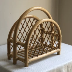 Vintage Boho Bamboo Magazine Rack -CHAIRISH Shop vintage boho bamboo magazine rack 2048