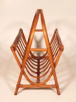 Vintage Boho Chic Bamboo Magazine Rack -CHAIRISH Shop vintage boho chic bamboo magazine rack 4328