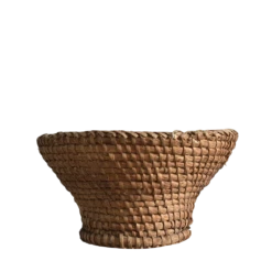 Vintage Braided Fruit Baskets, 1960s, Set Of 5