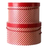 Vintage Candy Cane Stripe Hat Boxes Pair 2 Vintage Candy Cane Stripe Hat Boxes Pair -CHAIRISH Shop vintage candy cane stripe hat boxes pair 3407