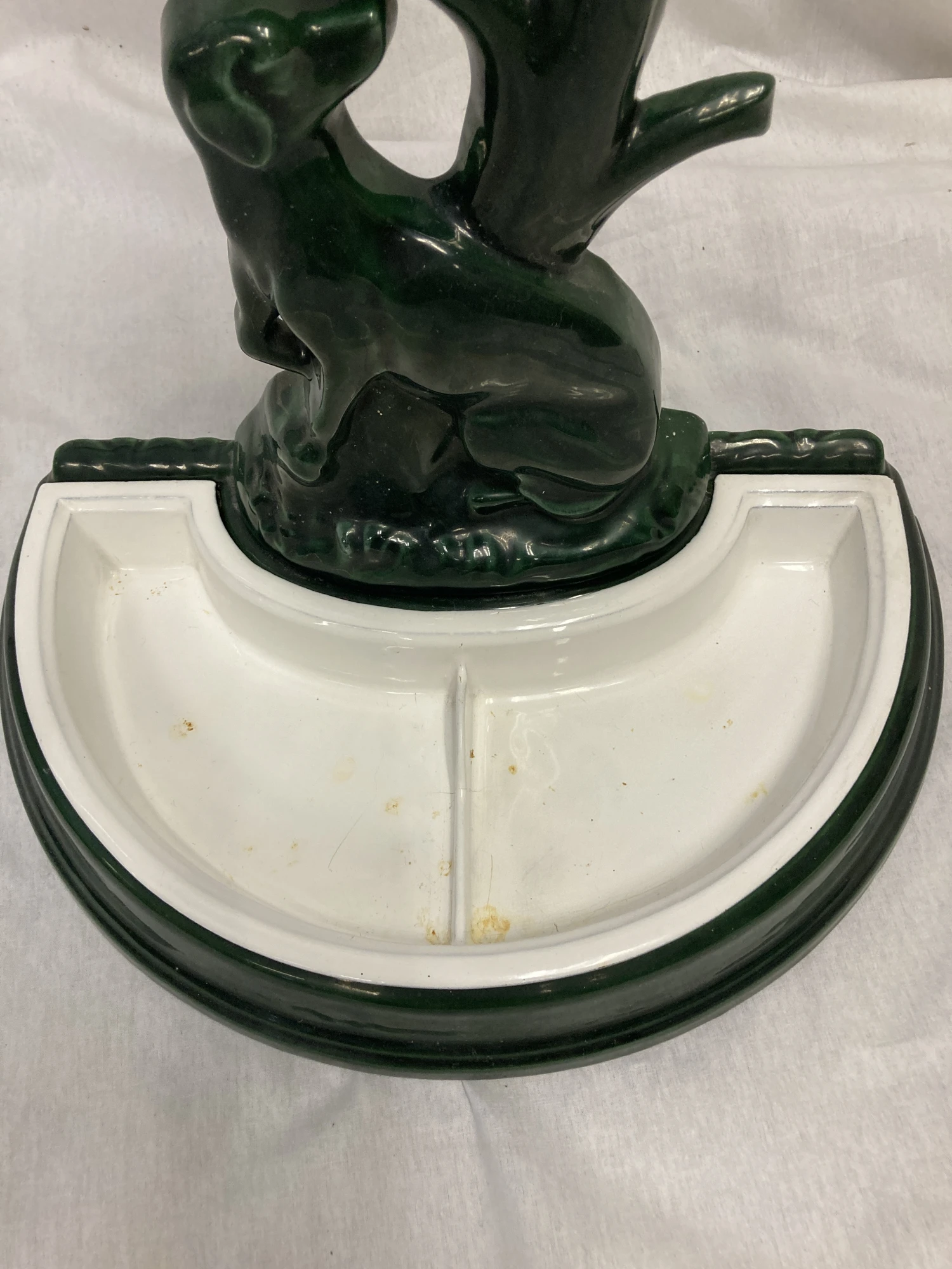 Vintage Cast Iron Dog Umbrella Stand 7 Vintage Cast Iron Dog Umbrella Stand - Image 5