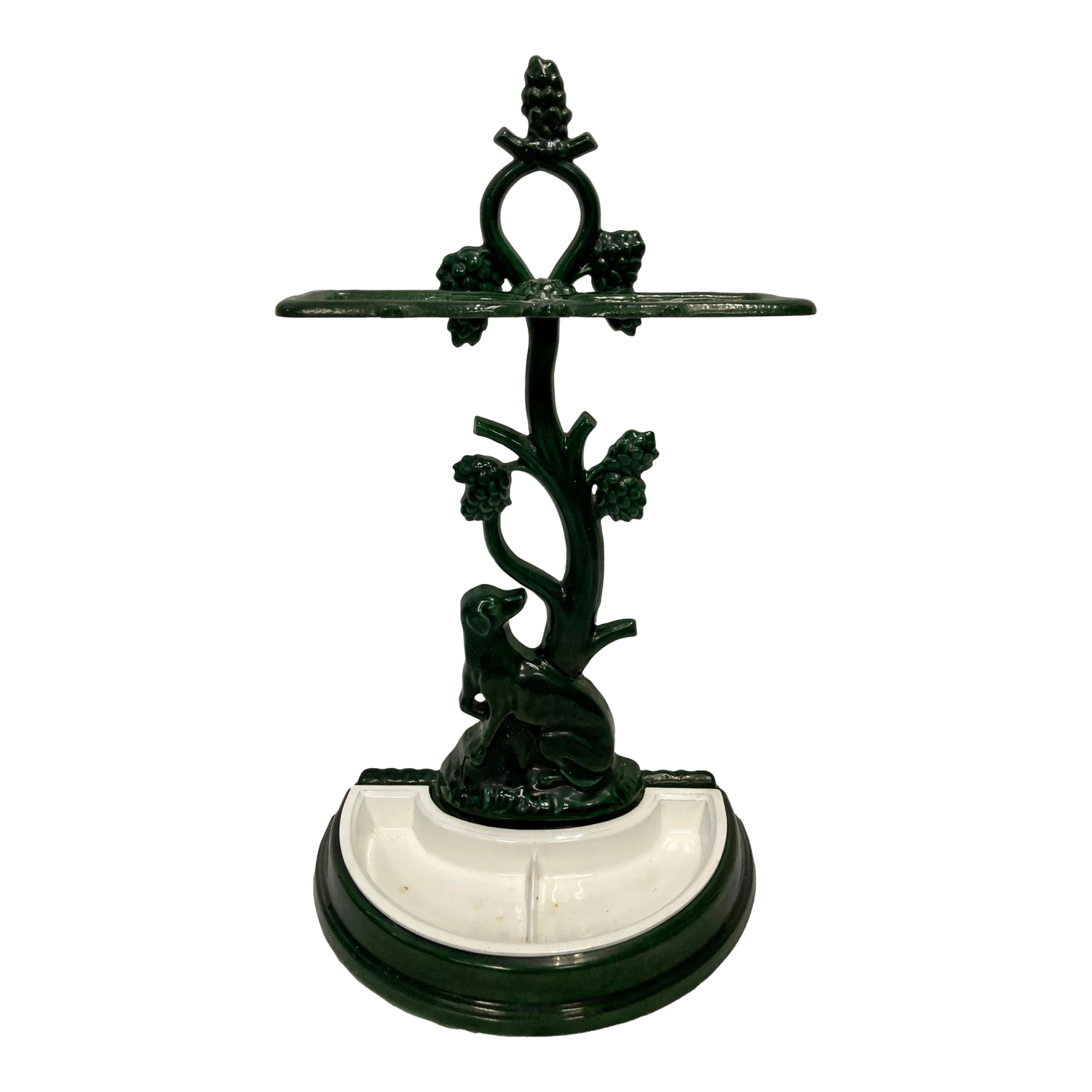 Vintage Cast Iron Dog Umbrella Stand 3 Vintage Cast Iron Dog Umbrella Stand