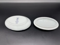 Vintage Chantilly Blue And White French Porcelain Floral Trinket Box -CHAIRISH Shop vintage chantilly blue and white french porcelain floral trinket box 2906