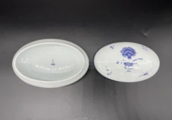 Vintage Chantilly Blue And White French Porcelain Floral Trinket Box -CHAIRISH Shop vintage chantilly blue and white french porcelain floral trinket box 5269