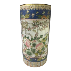Vintage Chinese Porcelain Umbrella Stand