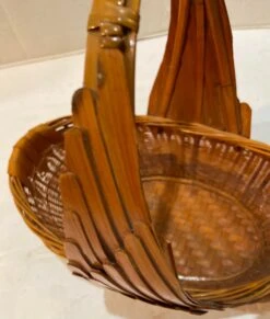 Vintage Chinese Rattan Goose Basket -CHAIRISH Shop vintage chinese rattan goose basket 3250