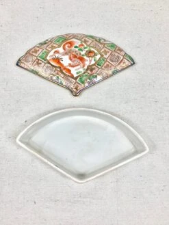 Vintage Chinoiserie Fan Shaped Box -CHAIRISH Shop vintage chinoiserie fan shaped box 6122