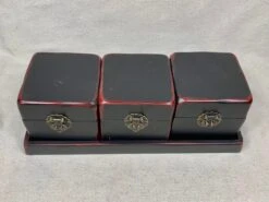 Vintage Chinoiserie Style Boxes With Tray-Four Pieces -CHAIRISH Shop vintage chinoiserie style boxes with tray four pieces 6755