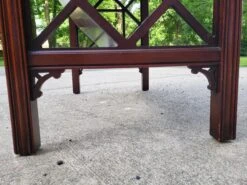 Vintage Chippendale Style Mahagony Book Rack Occasional Table -CHAIRISH Shop vintage chippendale style mahagony book rack occasional table 6898