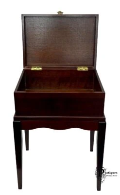 Vintage Chippendale Style Mahogany Jewelry Box On Stand -CHAIRISH Shop vintage chippendale style mahogany jewelry box on stand 7767