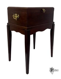 Vintage Chippendale Style Mahogany Jewelry Box On Stand -CHAIRISH Shop vintage chippendale style mahogany jewelry box on stand 8840