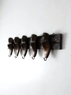 Vintage Cobbler's Shoe Wall Mounted Coat Rack 13 Vintage Cobbler's Shoe Wall Mounted Coat Rack -CHAIRISH Shop vintage cobblers shoe wall mounted coat rack 0410
