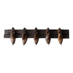 Vintage Cobbler's Shoe Wall Mounted Coat Rack