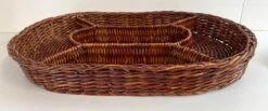 Vintage Divided Wicker Basket 11 Vintage Divided Wicker Basket -CHAIRISH Shop vintage divided wicker basket 2443