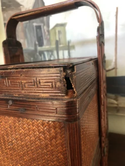 Vintage Early 19th Century Chinese Two Tiered Wedding/Lunch Basket Wicker Wood 19 Vintage Early 19th Century Chinese Two Tiered Wedding/Lunch Basket Wicker Wood -CHAIRISH Shop vintage early 19th century chinese two tiered weddinglunch basket wicker wood 1956