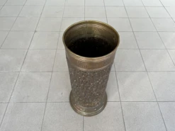 Vintage Embossed Copper Brass Umbrella Stand/Stick Holder -CHAIRISH Shop vintage embossed copper brass umbrella standstick holder 0724