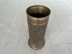 Vintage Embossed Copper Brass Umbrella Stand/Stick Holder -CHAIRISH Shop vintage embossed copper brass umbrella standstick holder 0774
