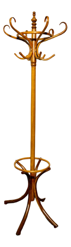 Vintage Floor Coat Rack By Michael Thonet