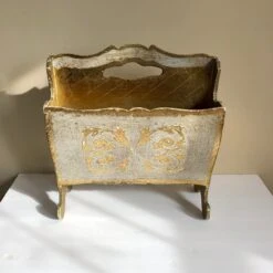 Vintage Florentine Magazine Rack -CHAIRISH Shop vintage florentine magazine rack 0647