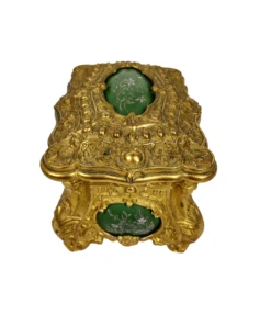 Vintage French Gilt Bronze Dore Box -CHAIRISH Shop vintage french gilt bronze dore box 0485