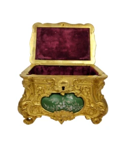 Vintage French Gilt Bronze Dore Box -CHAIRISH Shop vintage french gilt bronze dore box 9716
