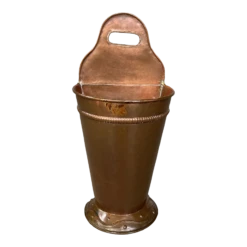 Vintage French Patinated Copper Umbrella Stand/Stick Holder