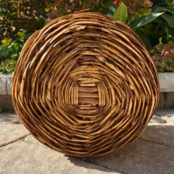 Vintage French Woven Wicker Basket With Handle 16 Vintage French Woven Wicker Basket With Handle -CHAIRISH Shop vintage french woven wicker basket with handle 2008