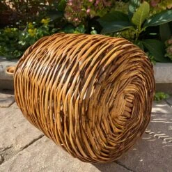 Vintage French Woven Wicker Basket With Handle 15 Vintage French Woven Wicker Basket With Handle -CHAIRISH Shop vintage french woven wicker basket with handle 5391