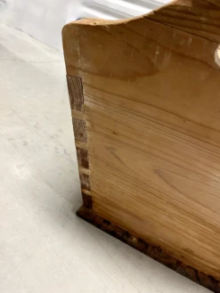 Vintage German Early 1900s Pine Lidded Dough Box -CHAIRISH Shop vintage german early 1900s pine lidded dough box 2053