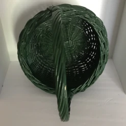 Vintage Green Wicker Basket 18 Vintage Green Wicker Basket -CHAIRISH Shop vintage green wicker basket 0120