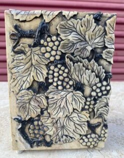 Vintage Hand Carved Italian Alabaster Trinket Box -CHAIRISH Shop vintage hand carved italian alabaster trinket box 1940