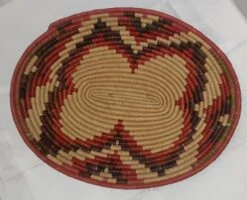 Vintage Handled Serving Basket Woven - African -CHAIRISH Shop vintage handled serving basket woven african 1272