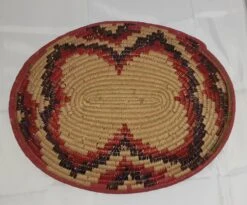 Vintage Handled Serving Basket Woven - African -CHAIRISH Shop vintage handled serving basket woven african 6541