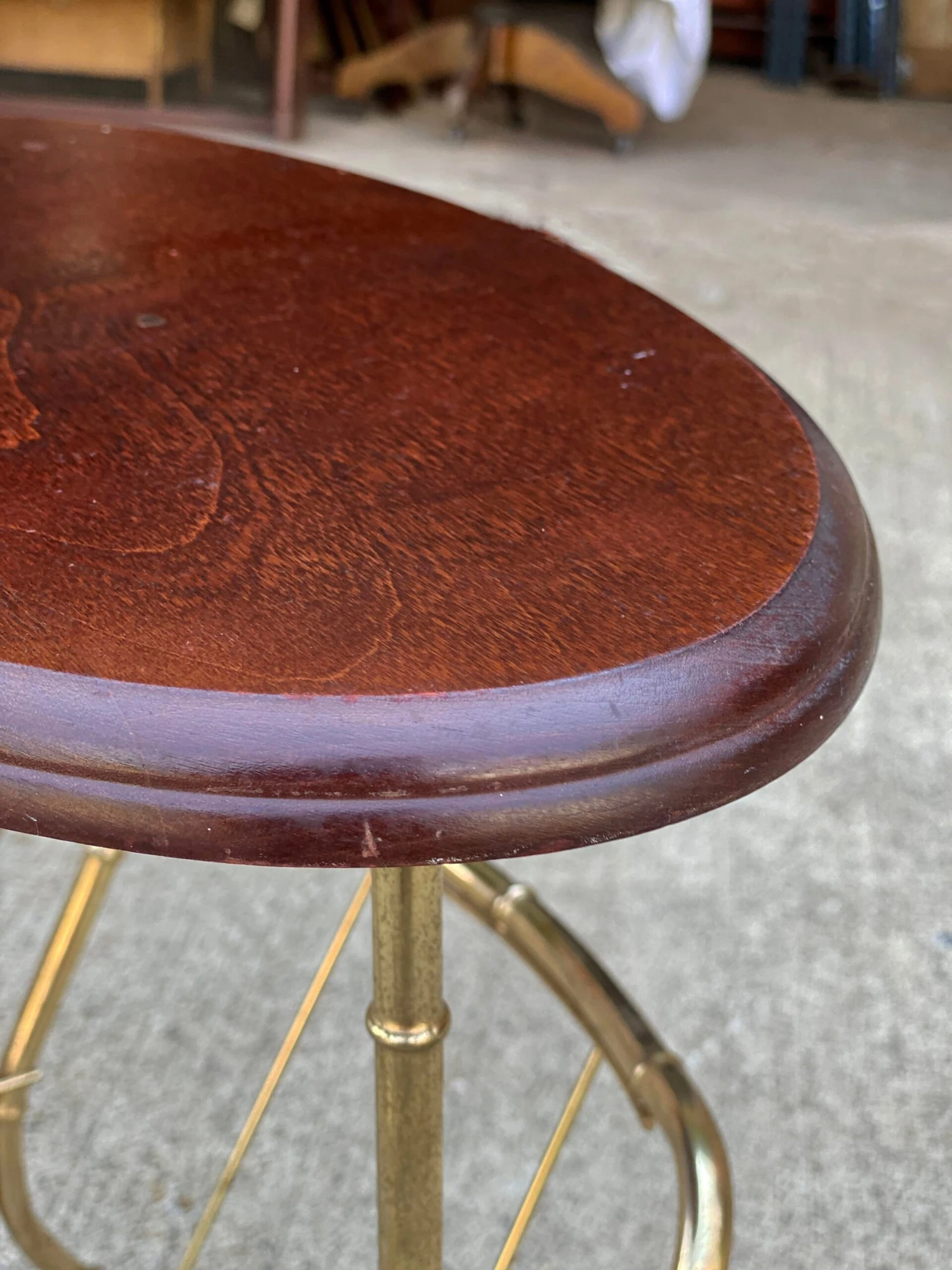 Vintage Hollywood Regency Boho Brass Rattan Magazine Rack Side Table 8 Vintage Hollywood Regency Boho Brass Rattan Magazine Rack Side Table - Image 6