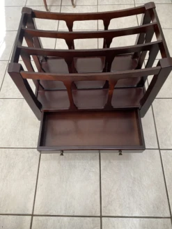 Vintage Kittinger Style Mahogany Magazine Rack Bombay Company Magazine Rack -CHAIRISH Shop vintage kittinger style mahogany magazine rack bombay company magazine rack 2278