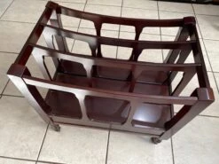 Vintage Kittinger Style Mahogany Magazine Rack Bombay Company Magazine Rack -CHAIRISH Shop vintage kittinger style mahogany magazine rack bombay company magazine rack 5350