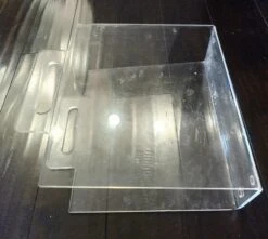 Vintage Lucite Mid Century Modern Magazine Holder Stand -CHAIRISH Shop vintage lucite mid century modern magazine holder stand 1671