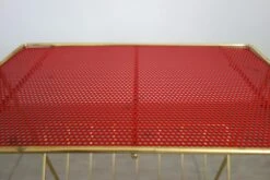 Vintage Metal Magazine Rack In The Style Of Matégot, 1960s -CHAIRISH Shop vintage metal magazine rack in the style of mategot 1960s 7227