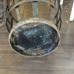 Vintage Metal Wine Basket -CHAIRISH Shop vintage metal wine basket 0226