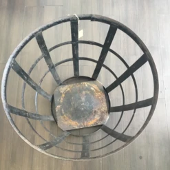 Vintage Metal Wine Basket -CHAIRISH Shop vintage metal wine basket 4396