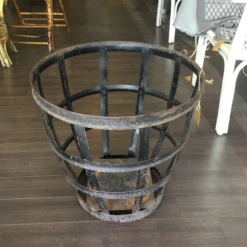Vintage Metal Wine Basket -CHAIRISH Shop vintage metal wine basket 7887