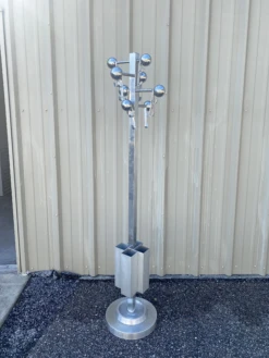 Vintage Mid Century Modern Bauhaus Metal Coat Rack Umbrella Stand -CHAIRISH Shop vintage mid century modern bauhaus metal coat rack umbrella stand 0263