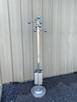 Vintage Mid Century Modern Bauhaus Metal Coat Rack Umbrella Stand -CHAIRISH Shop vintage mid century modern bauhaus metal coat rack umbrella stand 7493