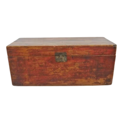 Vintage Mongolian Wood Box