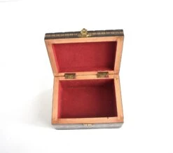 Vintage Moorish Wood Marquetry Trinket Box -CHAIRISH Shop vintage moorish wood marquetry trinket box 3518