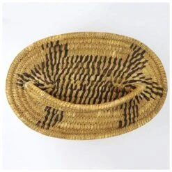 Vintage Native American Pima / Papago (Tohono O'odham) Oval Basket With Lid 18 Vintage Native American Pima / Papago (Tohono O'odham) Oval Basket With Lid -CHAIRISH Shop vintage native american pima papago tohono oodham oval basket with lid 3745